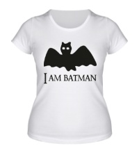 Женская футболка I am Batman