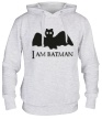 Толстовка с капюшоном «I am Batman» - Фото 1
