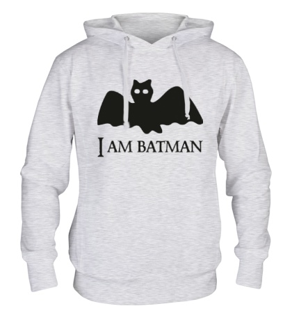 Толстовка с капюшоном «I am Batman»