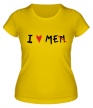 Женская футболка «I love me» - Фото 1