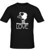 Мужская футболка «Love kiss» - Фото 1