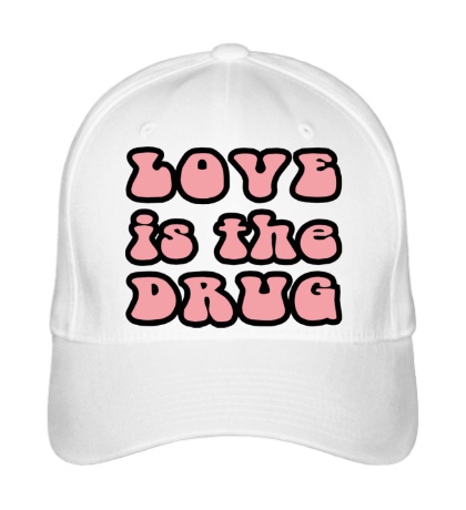 Бейсболка Love is the drug