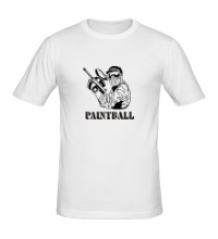 Мужская футболка Paintball