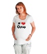 Футболка для беременной «Я люблю Олю» - Фото 1
