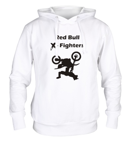 Купить толстовку с капюшоном Red Bull X-Fighters