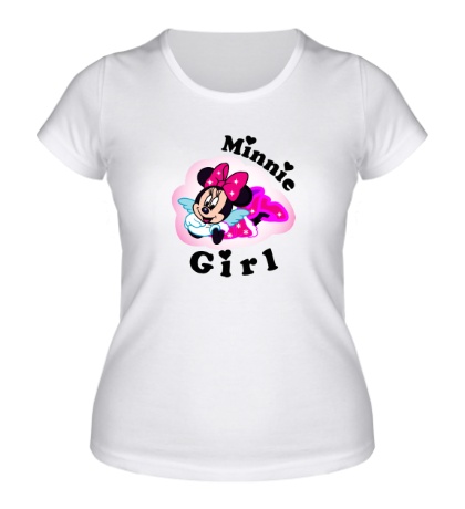 Женская футболка Minnie Girl