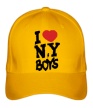 Бейсболка «I love New York Boys» - Фото 1