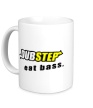 Керамическая кружка «Dubstep Eat Bass» - Фото 1