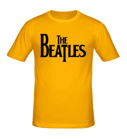 Купить мужскую футболку The Beatles Logo