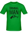 Мужская футболка «Criminal man» - Фото 1