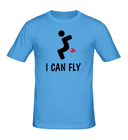 Мужская футболка «I can fly»