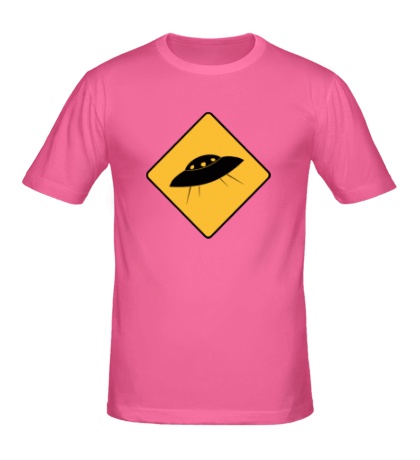 Мужская футболка «Осторожно НЛО»