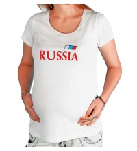 Футболка для беременной Сборная России по футболу