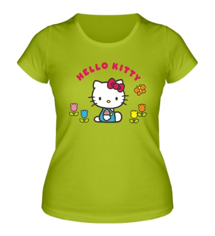 Купить женскую футболку Small Kitty