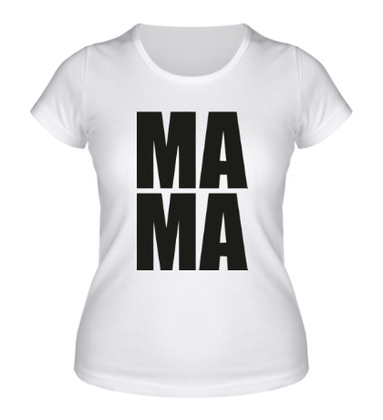 Женская футболка Ма-ма