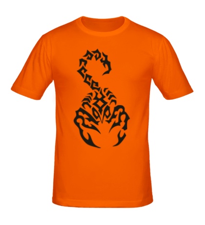 Мужская футболка Тату-скорпион
