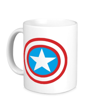 Керамическая кружка Капитан Америка