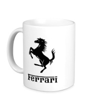 Керамическая кружка Ferrari Logo