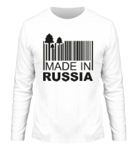 Мужской лонгслив Made in Russia: Barcode