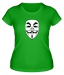 Женская футболка «Вендетта маск» - Фото 1