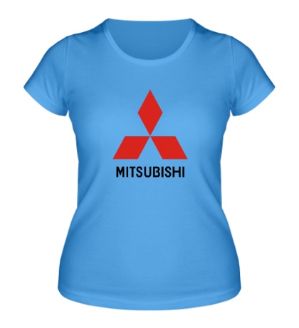 Женская футболка Mitsubishi
