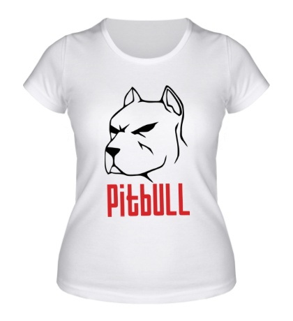 Женская футболка Pitbull