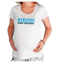 Футболка для беременной Judo more then sport