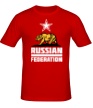 Мужская футболка «Russian Federation» - Фото 1