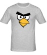 Мужская футболка «Angry Birds: Red Face» - Фото 1