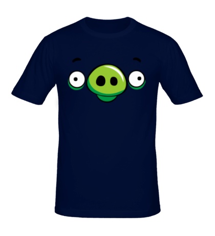 Мужская футболка Angry Birds: Pig Face