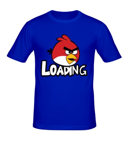 Мужская футболка «Angry Birds Loading»