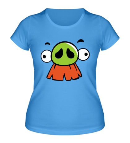 Женская футболка Angry Birds: Baron Face