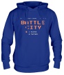 Толстовка с капюшоном «Battle City Glow» - Фото 1