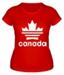Женская футболка «Canada» - Фото 1