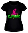 Женская футболка «DJ Music» - Фото 1