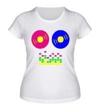 Женская футболка DJ Equalizer
