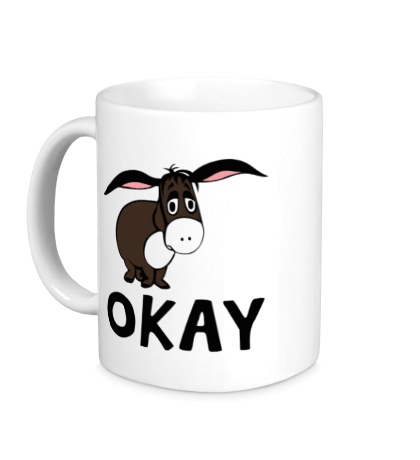 Керамическая кружка «Donkey Okay»