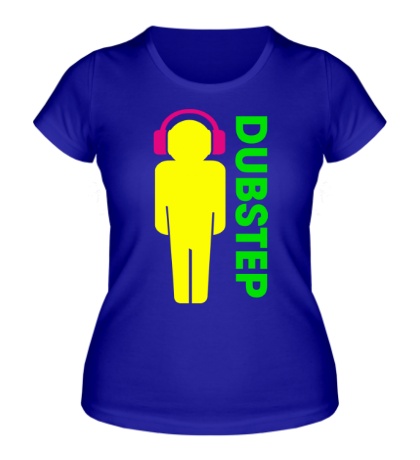 Женская футболка DubStep Peoples