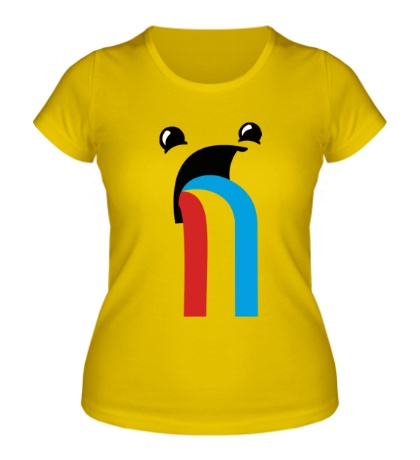 Женская футболка «Funny Rainbow»