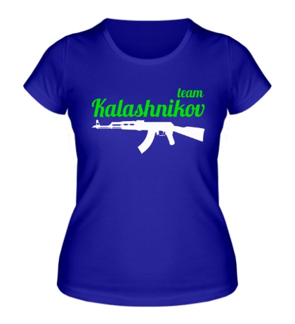 Женская футболка Kalashnikov Team
