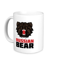 Керамическая кружка Russian Bear