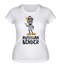Женская футболка Russian Bender