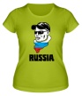 Женская футболка «Russian Hooligan» - Фото 1