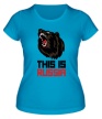 Женская футболка «Bear: This is Russia» - Фото 1