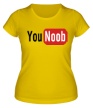 Женская футболка «You Noob» - Фото 1