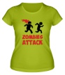 Женская футболка «Zombies Attack» - Фото 1