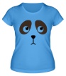 Женская футболка «Грустная собачка» - Фото 1