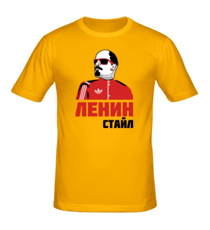 Мужская футболка Ленин стайл