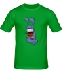 Мужская футболка «Злой заяц» - Фото 1