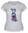 Женская футболка «Злой заяц» - Фото 1